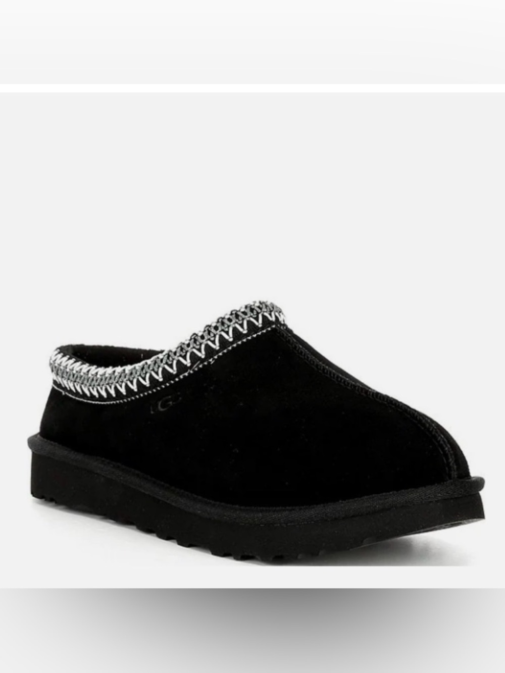UGG Tasman suede Black Slip-On Suede clogs